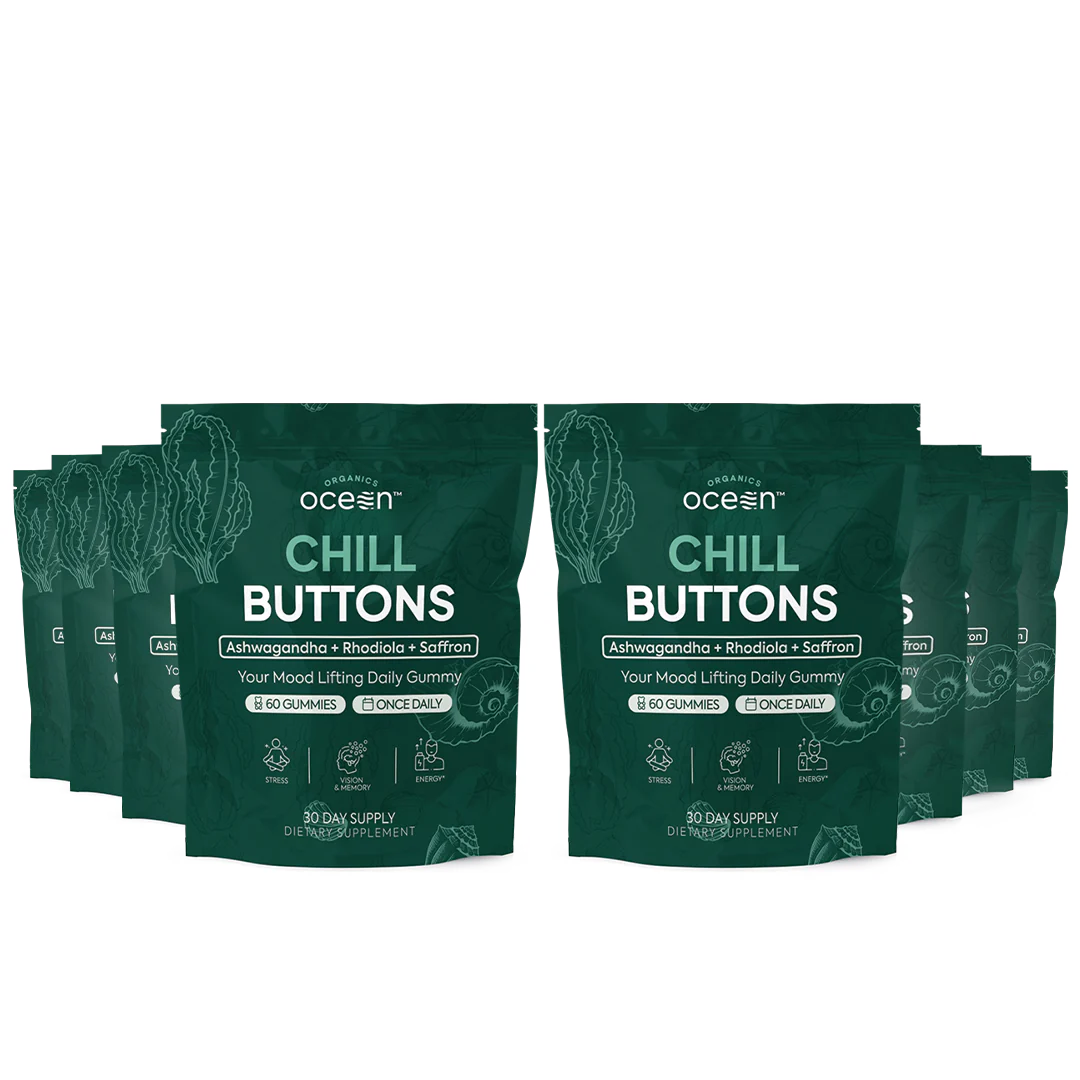 Chill Buttons - Ashwagandha & Saffron Gummies - Image 3